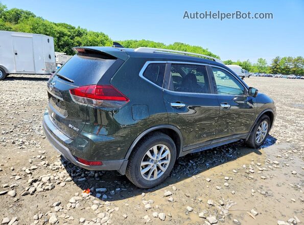 5N1AT2MV3JC831954 2018 NISSAN ROGUE Green Tył prawy
