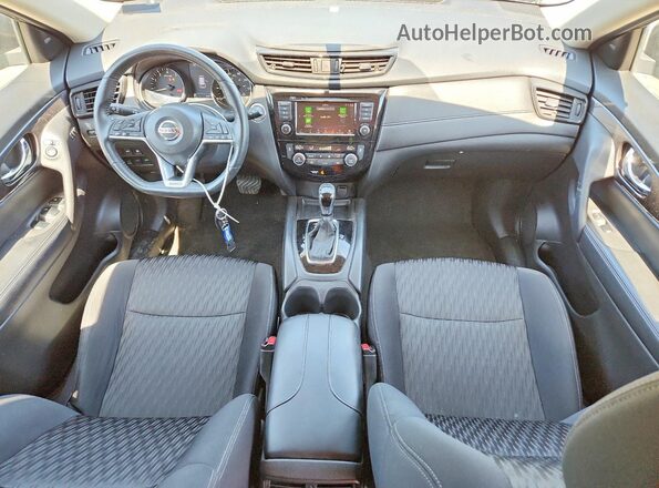 5N1AT2MV3JC831954 2018 NISSAN ROGUE Green Widok deski rozdzielczej
