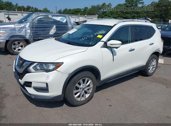 5N1AT2MV3JC841352 2018 NISSAN ROGUE White Vista tres cuartos delantera izquierda
