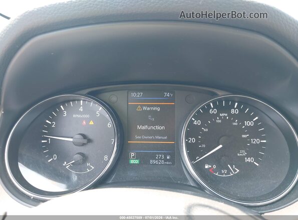 5N1AT2MV3JC841352 2018 NISSAN ROGUE White Vista de los asientos traseros