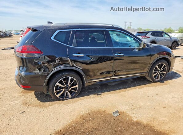 5N1AT2MV3KC730253 2019 NISSAN ROGUE Black Tył prawy