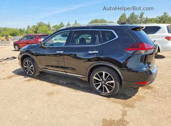 5N1AT2MV3KC730253 2019 NISSAN ROGUE Black Tył lewy