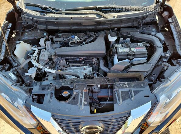 5N1AT2MV3KC730253 2019 NISSAN ROGUE Black Widok wnętrza z tyłu