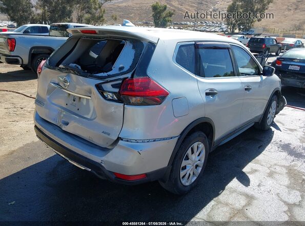 5N1AT2MV3KC797046 2019 NISSAN ROGUE Серебряный Задняя правая четверть