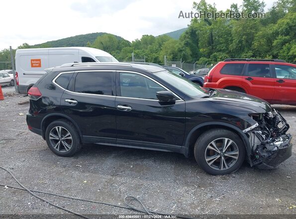 5N1AT2MV3KC800091 2019 NISSAN ROGUE Black Widok wnętrza z tyłu