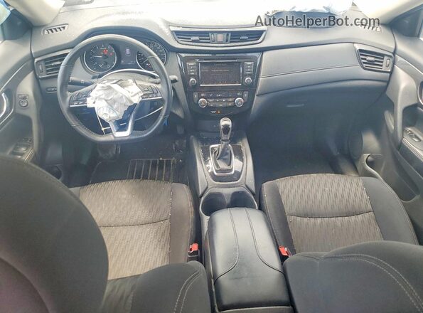 5N1AT2MV3KC804402 2019 NISSAN ROGUE Black Widok deski rozdzielczej