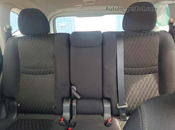 5N1AT2MV3KC804402 2019 NISSAN ROGUE Black Widok tylnych siedzeń