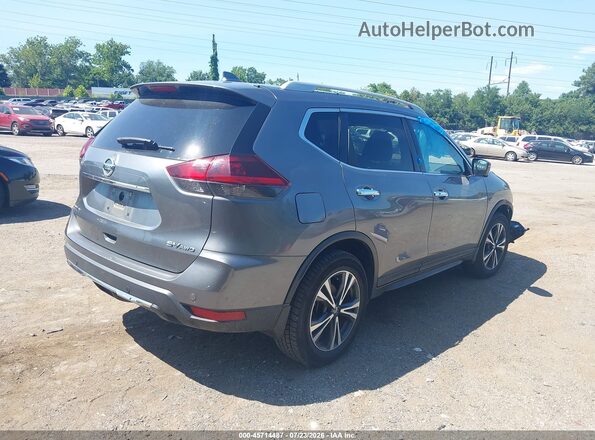 5N1AT2MV3KC832202 2019 NISSAN ROGUE Серый Задняя правая четверть