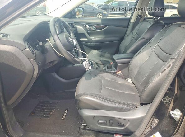5N1AT2MV3LC708612 2020 NISSAN ROGUE Black წინა სალონის ხედი