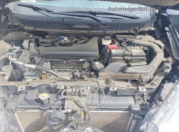 5N1AT2MV3LC708612 2020 NISSAN ROGUE Black ძრავის განყოფილების ხედი