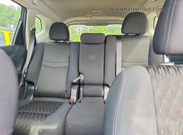 5N1AT2MV3LC765585 2020 NISSAN ROGUE Green Vista de los asientos traseros