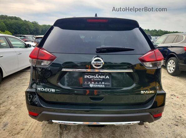 5N1AT2MV3LC765585 2020 NISSAN ROGUE Green Vista trasera
