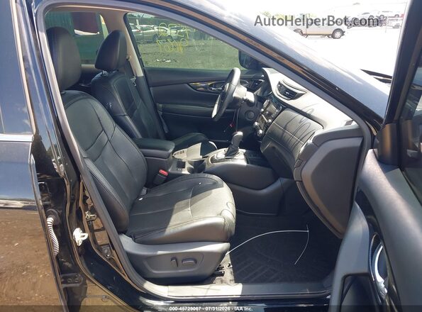 5N1AT2MV3LC799090 2020 NISSAN ROGUE Black Widok wnętrza z przodu