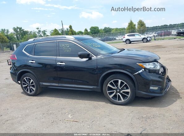 5N1AT2MV3LC799090 2020 NISSAN ROGUE Black Widok wnętrza 360 stopni