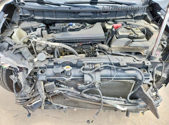 5N1AT2MV4GC804707 2016 NISSAN ROGUE Gray ძრავის განყოფილების ხედი