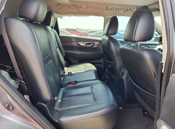 5N1AT2MV4GC804707 2016 NISSAN ROGUE Gray უკანა სალონის ხედი