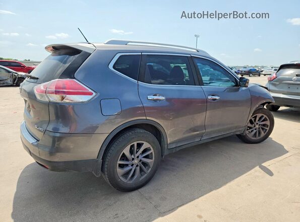 5N1AT2MV4GC804707 2016 NISSAN ROGUE Gray უკანა მარჯვენა