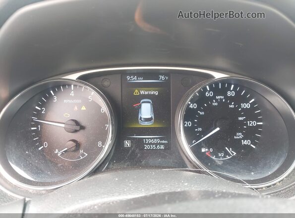 5N1AT2MV4GC819627 2016 NISSAN ROGUE Серебряный Вид задних сидений