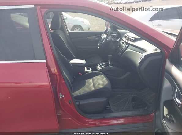 5N1AT2MV4GC843734 2016 NISSAN ROGUE Red Вид салону спереду