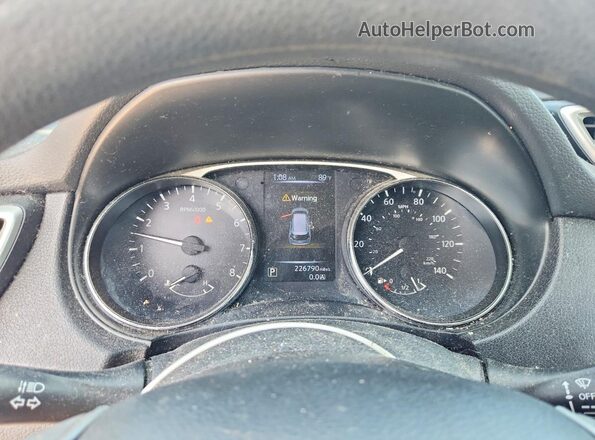 5N1AT2MV4GC847217 2016 NISSAN ROGUE Синий Вид щитка приборов