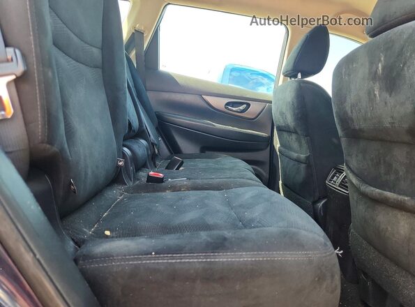 5N1AT2MV4GC847217 2016 NISSAN ROGUE Синий Вид задней части салона
