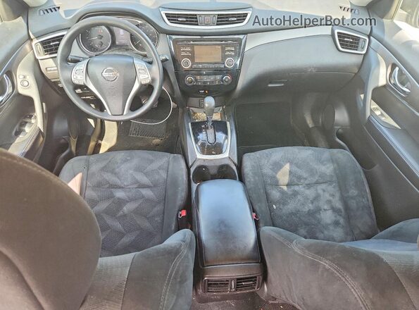 5N1AT2MV4GC847217 2016 NISSAN ROGUE Синий Вид панели приборов