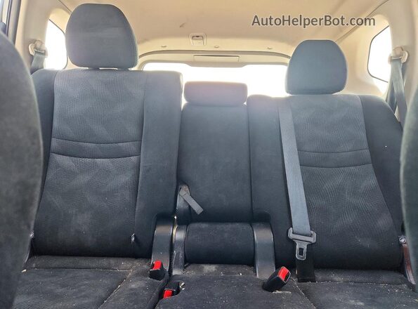 5N1AT2MV4GC847217 2016 NISSAN ROGUE Синий Вид задних сидений