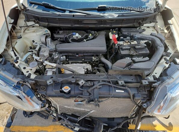 5N1AT2MV4GC849579 2016 NISSAN ROGUE Белый Вид подкапотного пространства