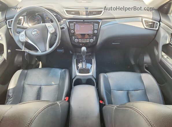 5N1AT2MV4GC849579 2016 NISSAN ROGUE Белый Вид панели приборов