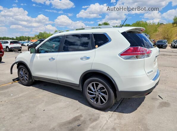 5N1AT2MV4GC849579 2016 NISSAN ROGUE Белый Задняя левая четверть