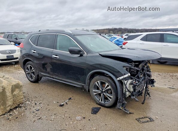 5N1AT2MV4HC762301 2017 NISSAN ROGUE Black Przód prawy