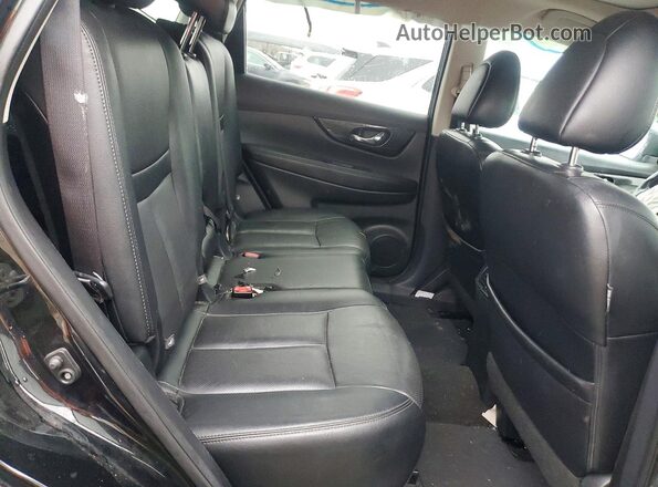 5N1AT2MV4HC762301 2017 NISSAN ROGUE Black Widok wnętrza z tyłu