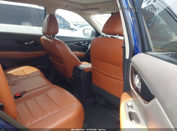 5N1AT2MV4HC808385 2017 NISSAN ROGUE Синий Вид наклейки с VIN-кодом