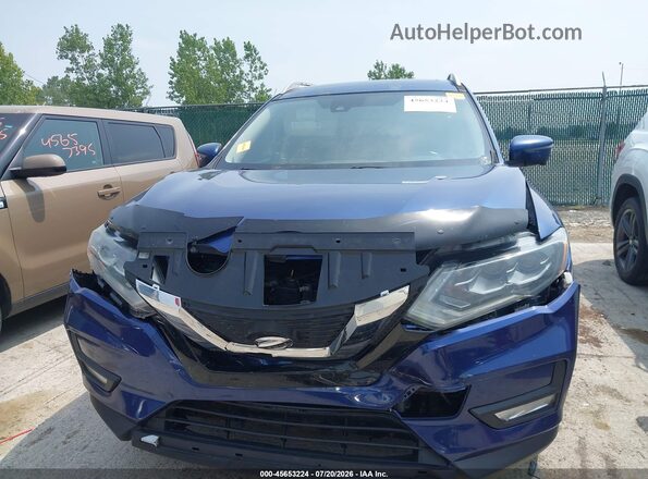 5N1AT2MV4HC808385 2017 NISSAN ROGUE Синий Вид щитка приборов