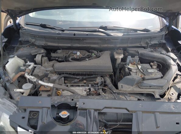 5N1AT2MV4HC808385 2017 NISSAN ROGUE Синий Вид сзади