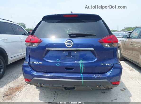 5N1AT2MV4HC808385 2017 NISSAN ROGUE Синий 