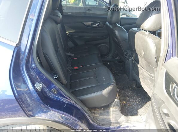 5N1AT2MV4HC817829 2017 NISSAN ROGUE Синий Вид наклейки с VIN-кодом