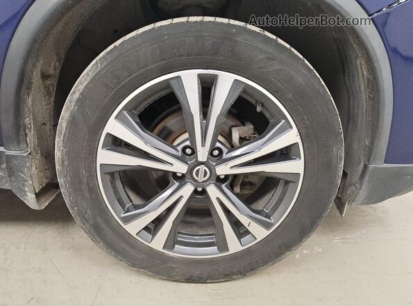 5N1AT2MV4HC829205 2017 NISSAN ROGUE Blue 