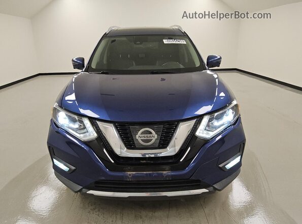 5N1AT2MV4HC829205 2017 NISSAN ROGUE Blue 