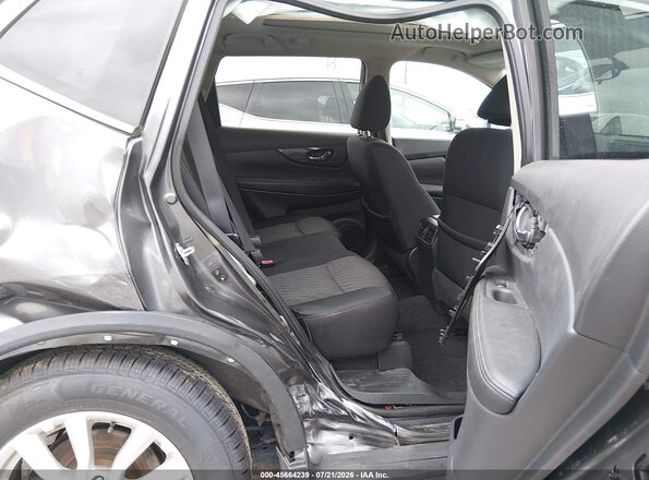 5N1AT2MV4HC842603 2017 NISSAN ROGUE Gray Widok naklejki z numerem VIN