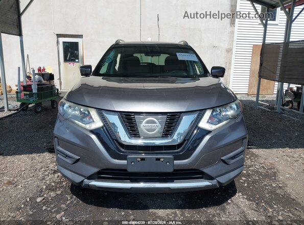 5N1AT2MV4HC842603 2017 NISSAN ROGUE Gray Widok zestawu wskaźników
