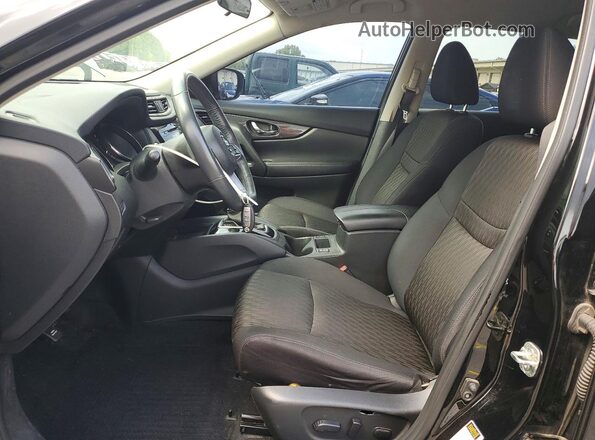 5N1AT2MV4HC879232 2017 NISSAN ROGUE Black Front interior view