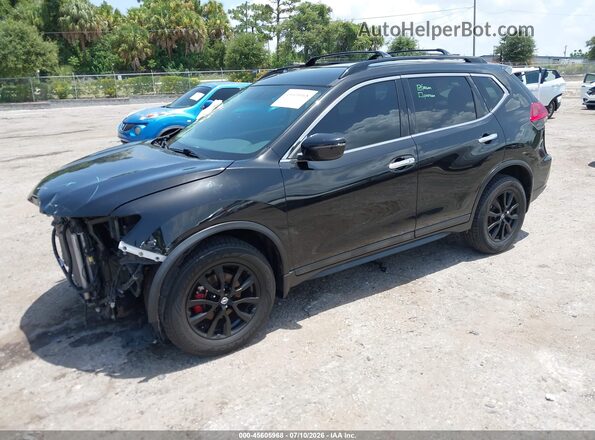 5N1AT2MV4HC892496 2017 NISSAN ROGUE Black Передня ліва чверть