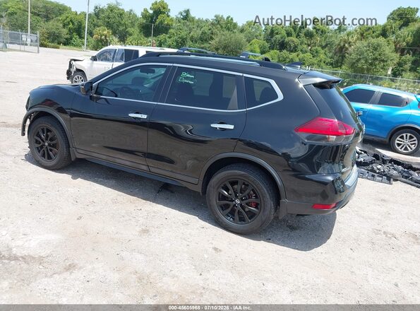5N1AT2MV4HC892496 2017 NISSAN ROGUE Black Задня ліва чверть