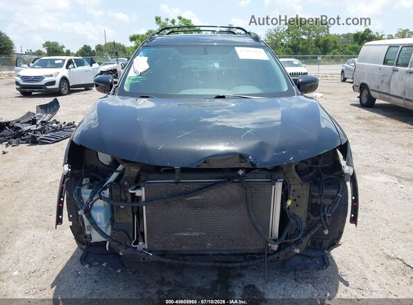 5N1AT2MV4HC892496 2017 NISSAN ROGUE Black Вид щитка приладів