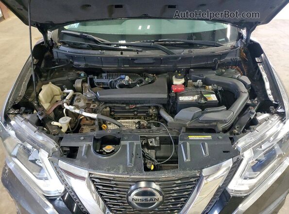 5N1AT2MV4JC705912 2018 NISSAN ROGUE Gray ძრავის განყოფილების ხედი