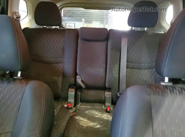 5N1AT2MV4JC705912 2018 NISSAN ROGUE Gray უკანა სავარძლების ხედი