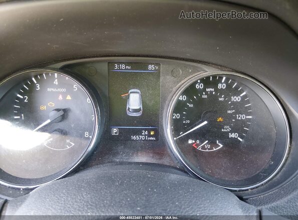 5N1AT2MV4JC713671 2018 NISSAN ROGUE Silver Вид задніх сидінь