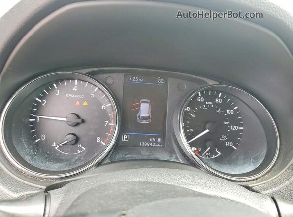 5N1AT2MV4JC748470 2018 NISSAN ROGUE Gray Instrument cluster view