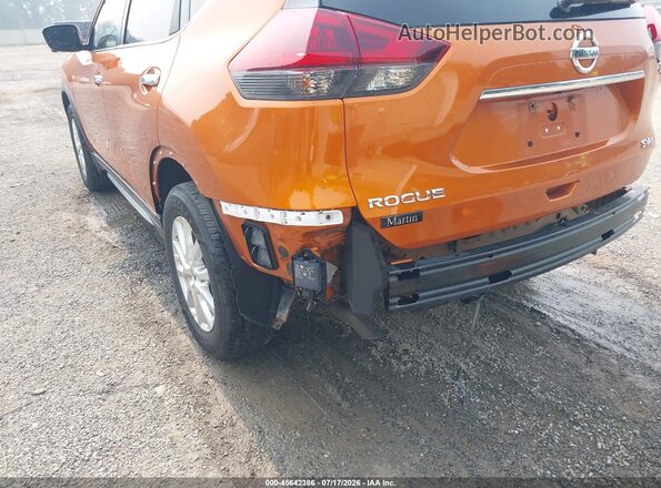 5N1AT2MV4JC827766 2018 NISSAN ROGUE Orange Դիմացի տեսք